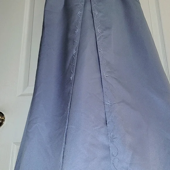 Michaelangelo Periwinkle Bridesmaid Dress - Picture 4 of 6